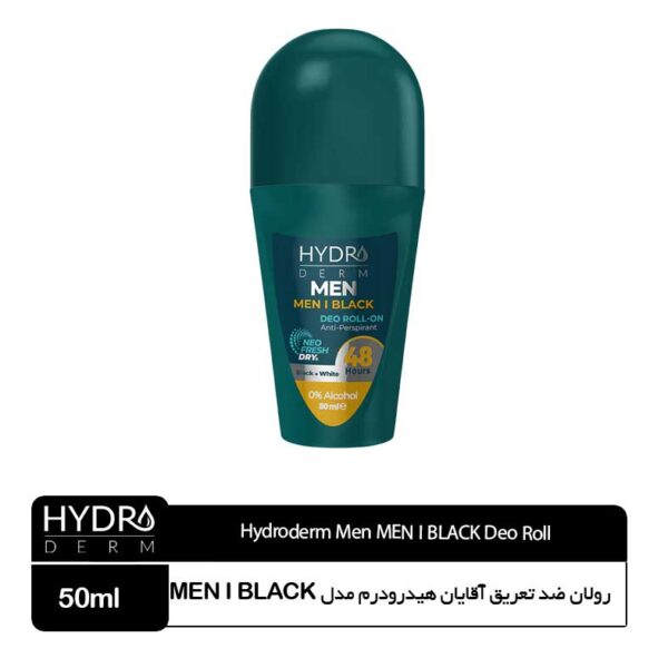 رولان ضد تعریق آقایان هیدرودرم مدل MEN I BLACK - Image 1