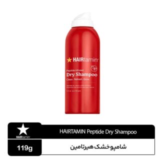 شامپو خشک پپتاید هیرتامین Hairtamin