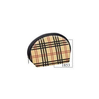 کیف آرایشی نیم‌دایره طلقی چاپی ورژن