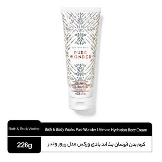 کرم بدن آبرسان بث اند بادی ورکس مدل Pure Wonder