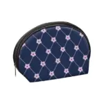 کیف آرایشی نیم دایره طلقی چاپی ورژن - Image 3