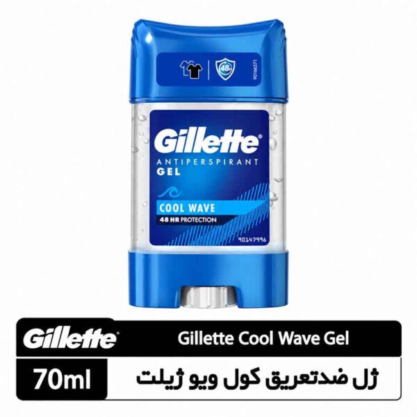 ژل ضدتعریق ژیلت مدل Cool Wave