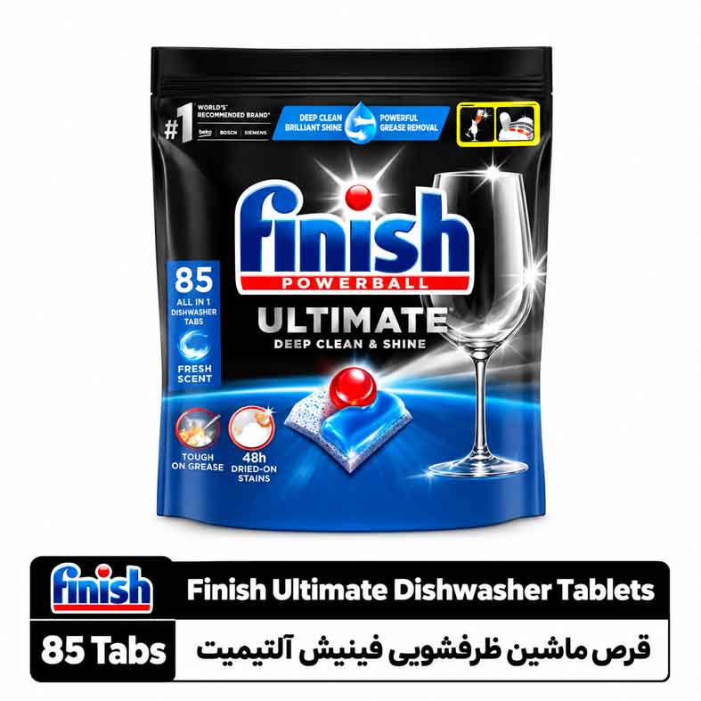 6f446894-5bbe-42a9-88a0-41e05e729568 قرص ماشین ظرفشویی فینیش آلتیمیت ۸۵ عددی - تصویر 1